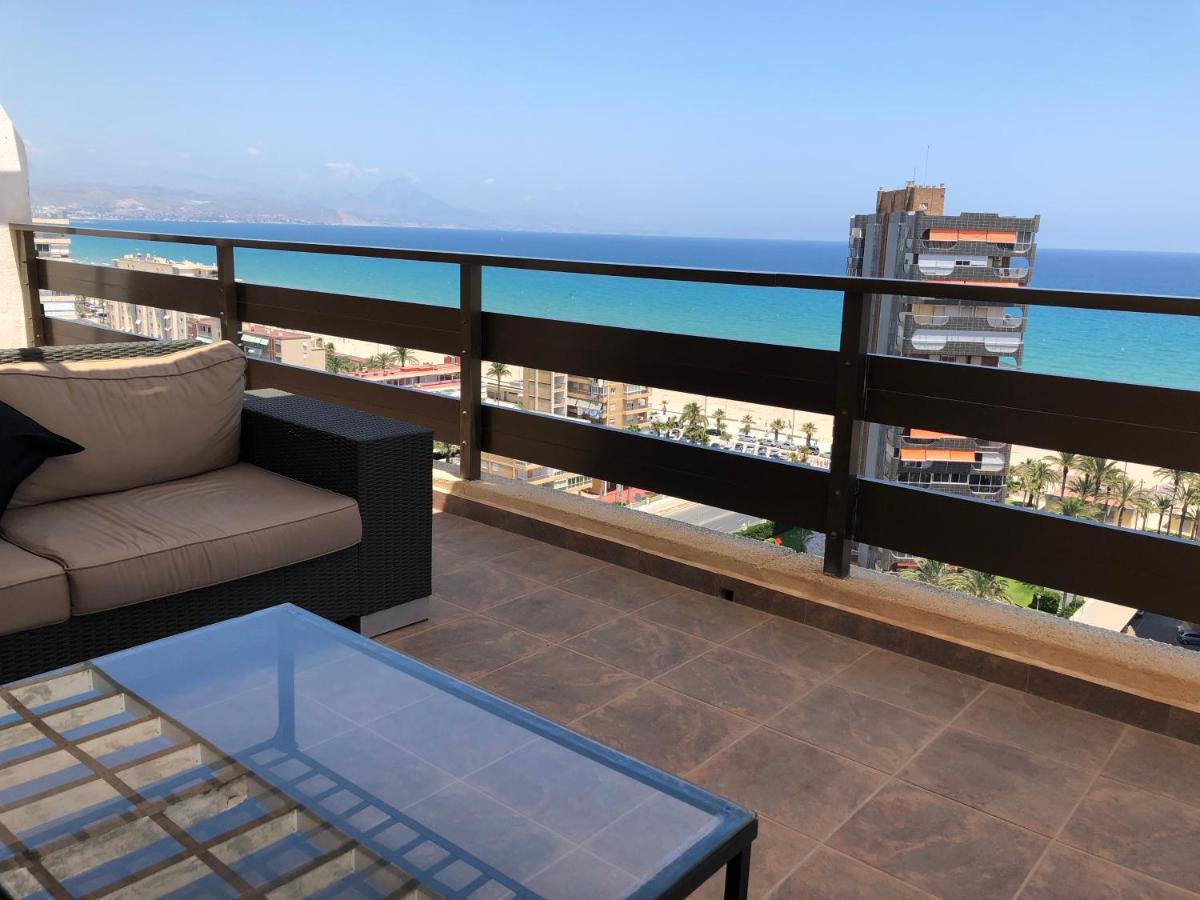 Hb Apartments - Atico Torre Del Mar Alicante - San Juan Playa - Аликанте Экстерьер фото